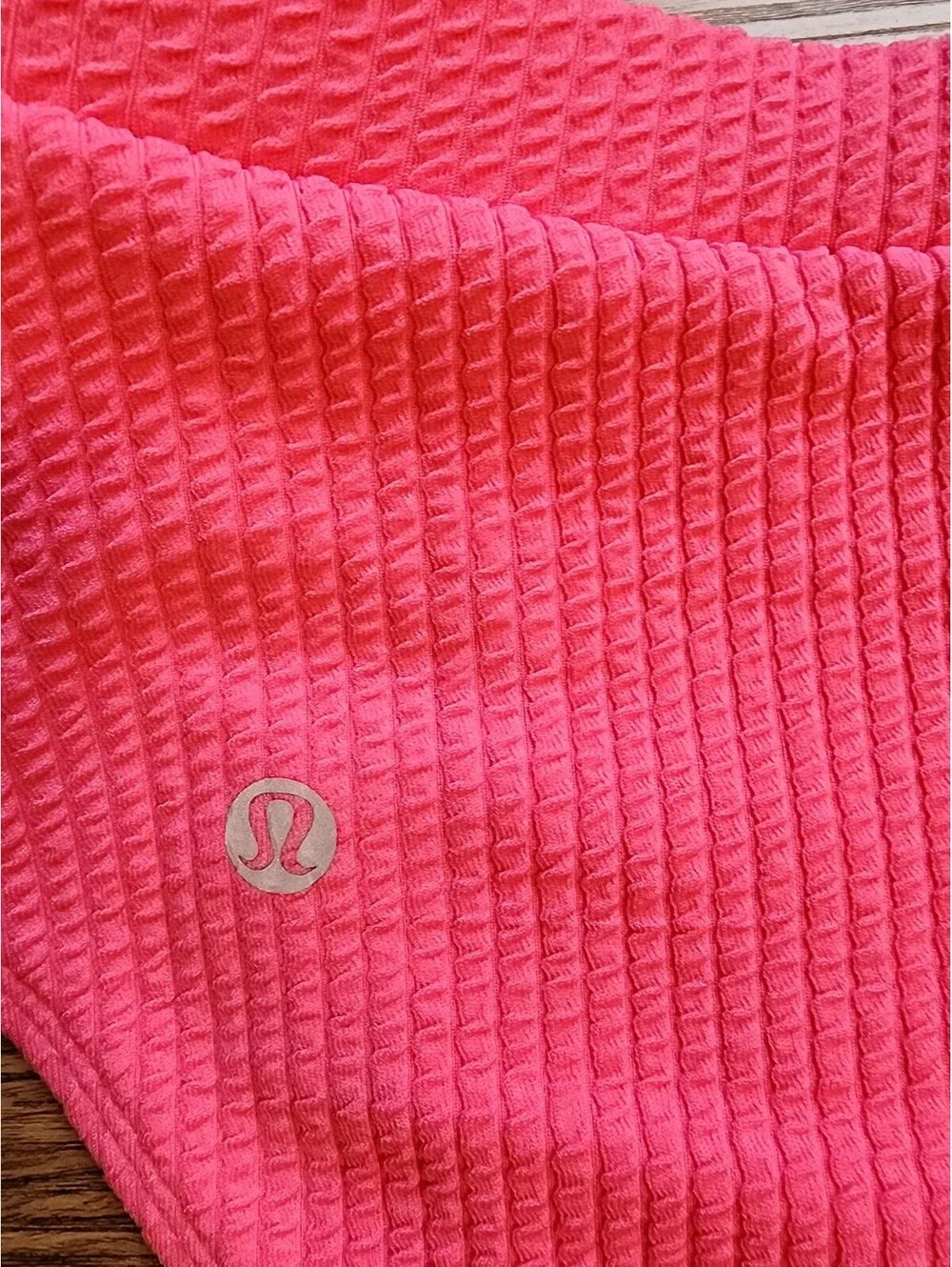 Size M - Lululemon High Rise Pink Swim Bikini Bottom